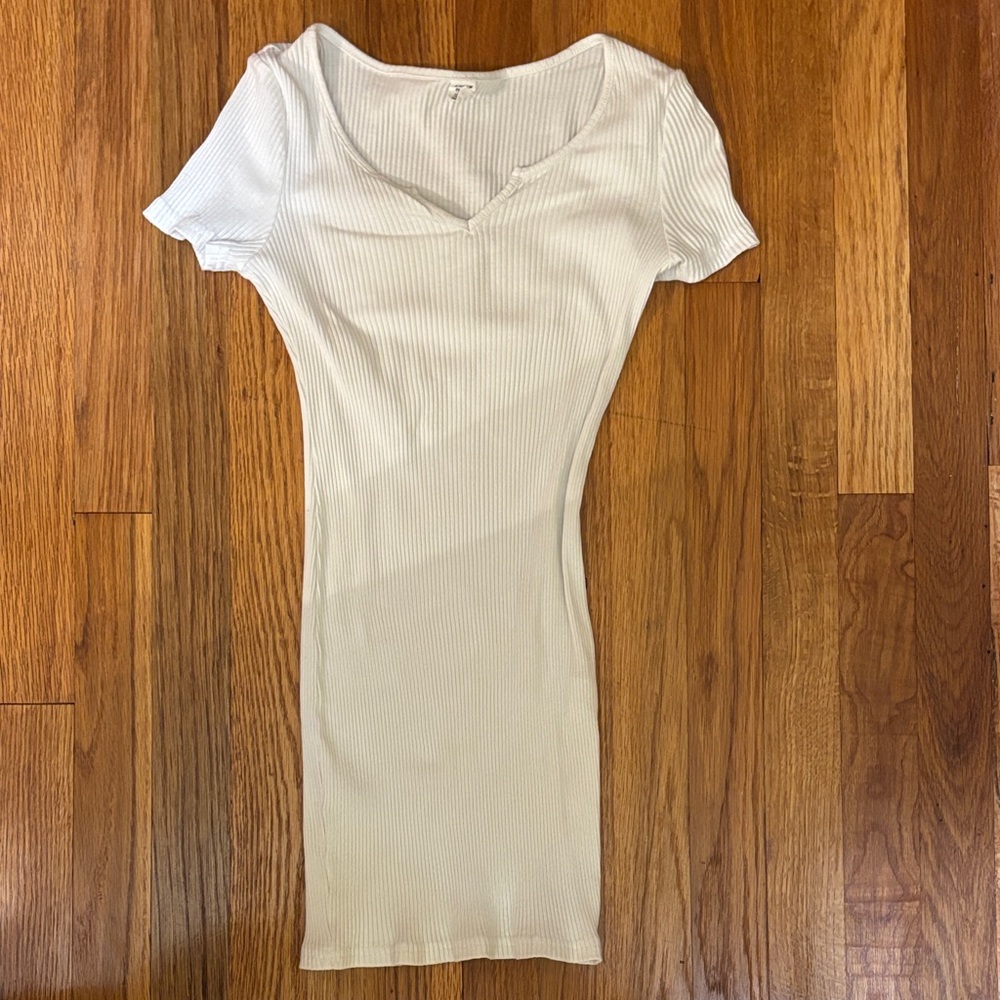 SHEIN Cream Casual Kids Dress
